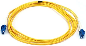 Fiber Optic Cable - Single-Mode, LC/LC, 9/125 Type, Duplex - Picture 1 of 10