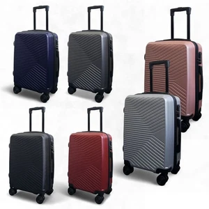 Hard Shell Cabin 48 x 37 x 20 cm Secure Luggage Suitable for Easyjet, Ryanair - Picture 1 of 49