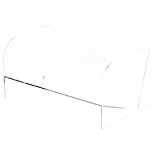 Plymor Clear Acrylic 29-CD Display Shelf, 12" W x 7" D x 5.5" H - Picture 1 of 3