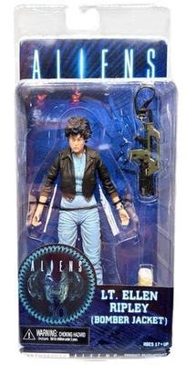 NECA Aliens Ellen Ripley Figura de Acción Chaqueta Bombardero 2017 Serie 12 Nueva Foto 1 de 4