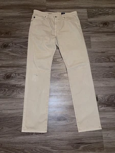 AG Adriano Goldschmied Jeans Herren 34x34 Beige The Graduate Tailored Leg Made USA - Bild 1 von 8