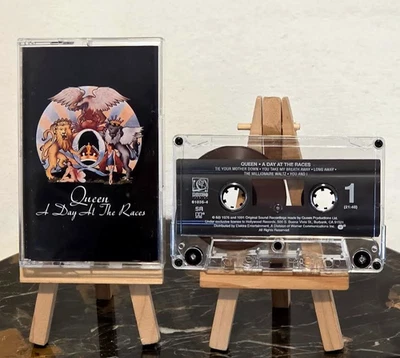 QUEEN A Day At The Races Cassette (1976/1991) Remastered with Bonus Tracks - Image 1 of 4