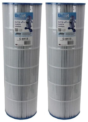 2) New Unicel C-8413 Pool Spa Replacement Cartridge Filters 125 Sq Ft Sta-Rite - Image 1 of 4