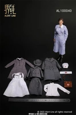 1/6 AL100040 War Female Nurse Action Figure Collection - Image 1 of 4