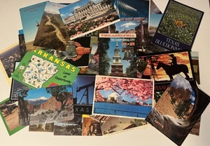 Lot von 50 Vintage 60er-80er USA Postkarten unbespielt unbenutzt wie abgebildet - Bild 1 von 5