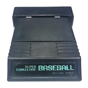 ©1982 Mattel/Atari VCS 2600 Cartridge BASEBALL Arcade/Retro/Pixel/Modul - Picture 1 of 1