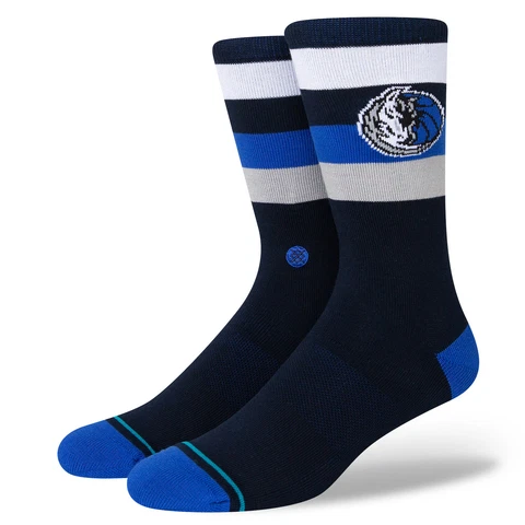 Stance Dallas Mavericks Stripe Crew Socks Cover