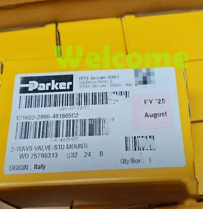 New Parker 121K02-2995-481865C2 pneumatic valve Fast Shipping via FedEx or DHL - Picture 1 of 3