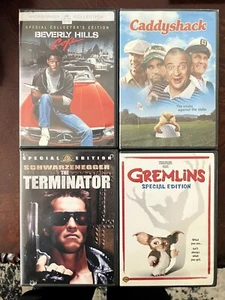 1980'S CLASSIC DVD LOT OF 4 ~ Gremlins, Caddyshack, Beverly Hills Cop, Terminato - Picture 1 of 1