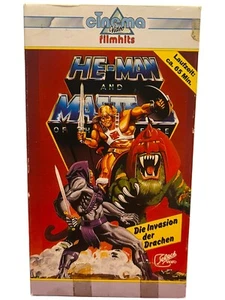 HE-MAN Masters -Die Invasion der Drachen 2 VHS Video BOX -1980 - INKgrafix Toys - Foto 1 di 4