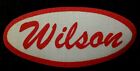 Wilson Vintage 1960s Cursive Name Patch Uniform Shirt Iron On  RARE VHTF Bronx 