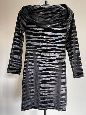 Faith Connexion Mini Party Dress, Stretch, Velvet, Size XS, UK 6 - Image 1 of 4