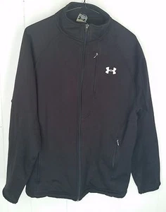 Under Armour Herren Schwarz Full Zip Reißverschluss Jacke Größe MD Medium M - Bild 1 von 3