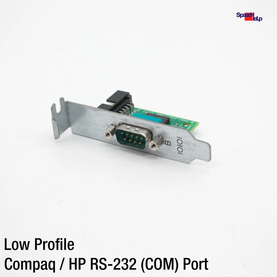 Compaq HP Seriale RS-232 Carta Card Serial Com Porta 264536 283984 264534 264535 - Immagine 1 di 4
