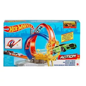 Hot Wheels Energy Track Set with 1 Die-Cast Car - Picture 1 of 4