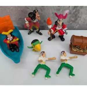 Peter Pan, Jack & the Neverland Pirate capitano gancio pappagallo Peter & Wendy Disney - Foto 1 di 15
