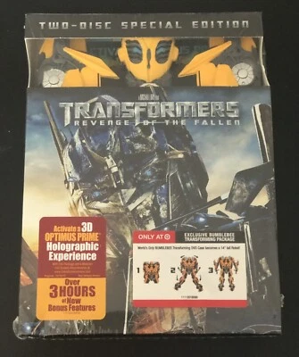 TRANSFORMERS - REVENGE OF THE FALLEN DVD 2-Discs Target Exclusive BUMBLEBEE OOP - Image 1 of 4