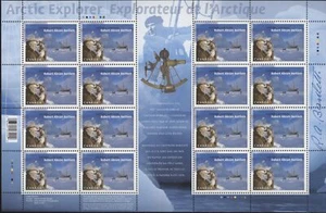 Canada Stamp SHEET#2337 - Bartlett (1875-1946) and Roosevelt (2009) 54¢ - Picture 1 of 1