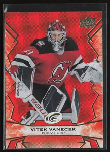Vitek Vanecek 2022-23 UD Ice Orange #38 New Jersey Devils - Picture 1 of 2
