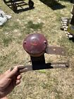 1940-1950S Chevy Gmc Truck Orig Taillight And Bracket.. Rusty Patina Ratrod