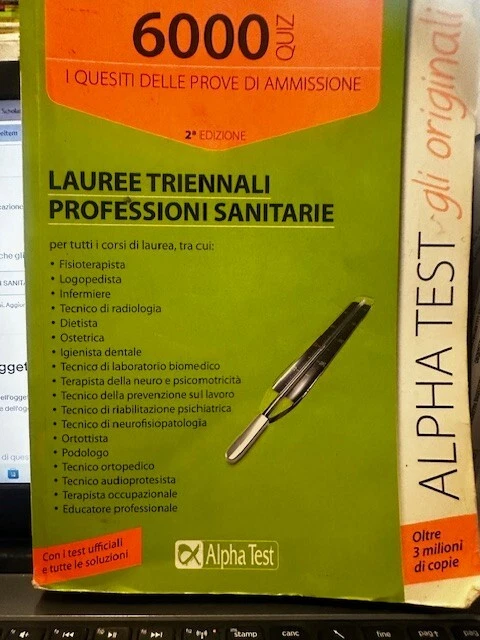 LAUREE TRIENNALI PROFESSIONI SANITARIE. AA.VV. ALPHA TEST. - Immagine 1 di 1