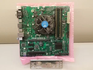 Asus Prime B250M-C mATX Motherboard w i5-7400 3.00GHz 16GB DDR4 RAM I/O Plate - Picture 1 of 17