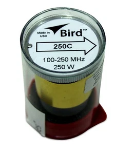  Bird 43 Wattmeter Element 250C 100-250 MHz 250 Watts (New) - Picture 1 of 3
