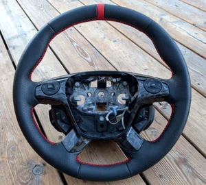 NEW LEATHER Steering Wheel for Ford Transit Custom MK8 2014- W Switches OEM - Picture 1 of 15