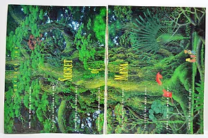 Secret of Mana by Squaresoft for Super NES 1993 video game four-page Print Ad - Picture 1 of 1