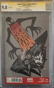 SUPERIOR FOES OF SPIDER-MAN #1 CGC 9.8 NM/MT 2013 SIGNED BY STAN LEE JOHN ROMITA - Picture 1 of 4