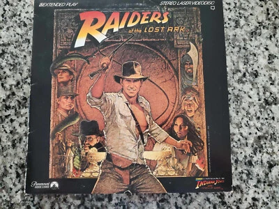 LASERDISC (box1) #42 RAIDERS OF THE LOST ARK Harrison Ford Karen Allen - Imagem 1 de 2
