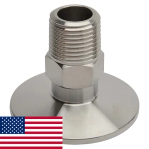 KF-40 NW-40 1/2" NPT (MALE) Adapter Vacuum Fitting LoCo SCIENCE!! - Picture 1 of 5