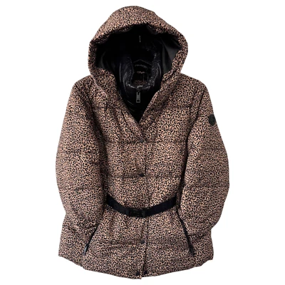 Michael Kors Women's Leopard Print Puffer Coat A422719C28 - BRAND NEW W/TAG - Image 1 of 4