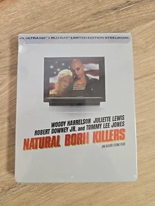 Natural Born Killers [New 4K UHD Blu-ray] Ltd Ed, With Blu-Ray, Steelbook, 4K - Imagen 1 de 5