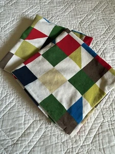 Ikea Tulpantrad Throw Pillow Covers PAIR Geometric Pattern 20 x 20 - Picture 1 of 5