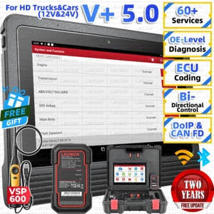 LAUNCH X431 PRO3S+ V5.0 PRO Bidirectional Car Diagnostic Scanner Tool Key Coding - Picture 1 of 21