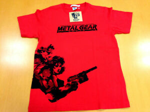 T-shirt METAL GEAR SOLID 25th Anniversary 2012 JAPAN ORIGINAL SNAKE KONAMI RED S