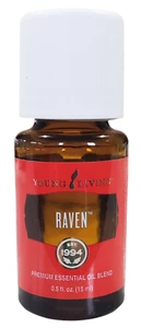 Young Living RAVEN 15 ml Essential Oil Blend Diffuser Topical Eucalyptus Sealed - Picture 1 of 4