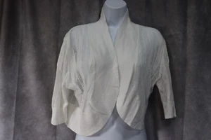 Mossimo Junior's Long Sleeve Open White Cardigan Size XXL - Picture 1 of 3