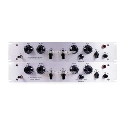 Pulse Techniques Pultec EQP-1A3 Tube Equalizer Stereo Pair Reissue EQP1A3 - Image 1 of 4