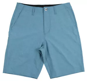 VOLCOM Kerosene Hybrid Shorts sz 29 Heather Blue - Picture 1 of 2