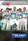 POSTER TEAM FALKEN NISSAN GT-R 24H NÜRBURGRING 2005 ROLAND ASCH 5 GESAMTPLATZ