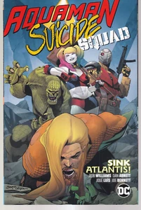 AQUAMAN / SUICIDE SQUAD: SINK ATLANTIS (2019 Trade Paperback){D9} - Picture 1 of 2