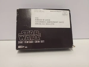 Star Wars 2007 Vintage Coin Set 30th Anniversary Mailaway Complete 7 Coins NEW - Picture 1 of 3