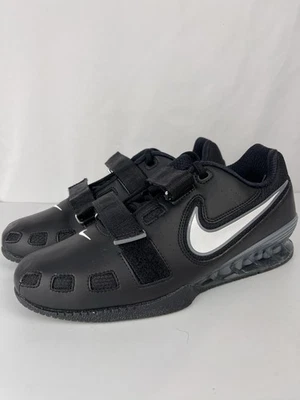 Nike Romaleos 2 Mens Size 11 Powerlifting Shoes Black White Grey 476927-010 - Image 1 of 4