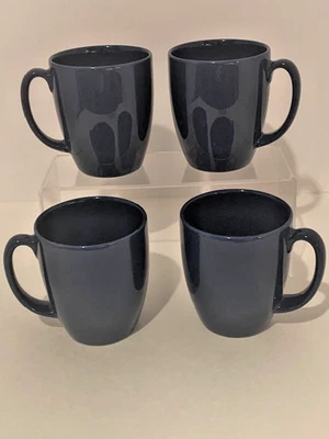 Tazas de café Corelle Coordinates azules - Juego de 4 - ¡Bonitas! Foto 1 de 4