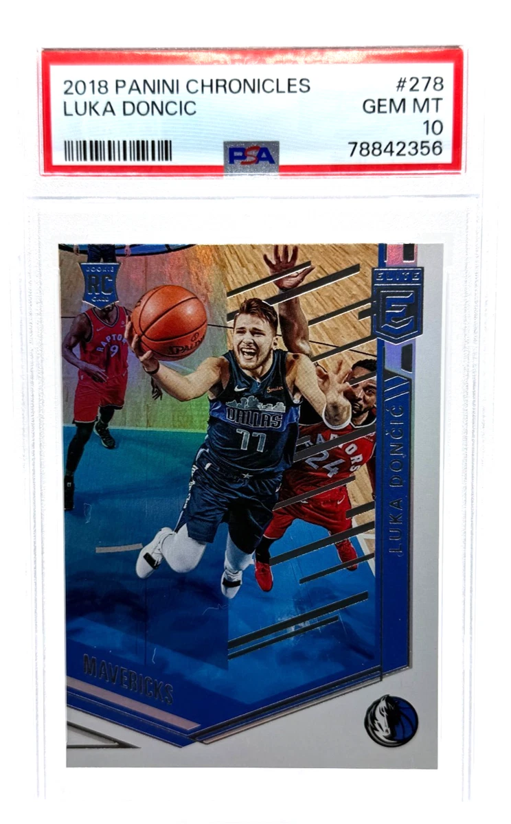 Luka Dončić 10 Graded Basketball Rookie Sports Trading Cards