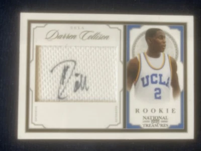 Darren Collison RC Automático/Camiseta/99! 2009-10 Playoff National Treasures - UCLA Foto 1 de 2