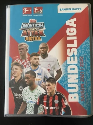 Match Attax Bundesliga Extra 21/22 Sammelmappe Komplett Mit 10 Limitierten   - Bild 1 von 4