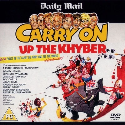 CARRY ON UP THE KHYBER  Roy Castle*Sidney James^Ken Williams*Joan Sims PROMO DVD - Image 1 of 2
